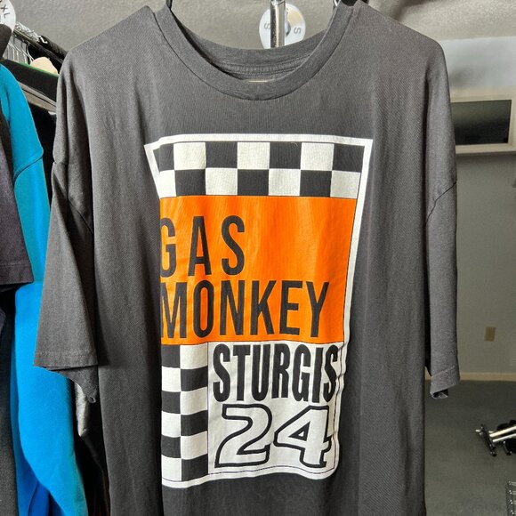 Gas Monkey Garage Sturgis Black Adult Tee Tshirt SZ 2XL - Picture 1 of 3